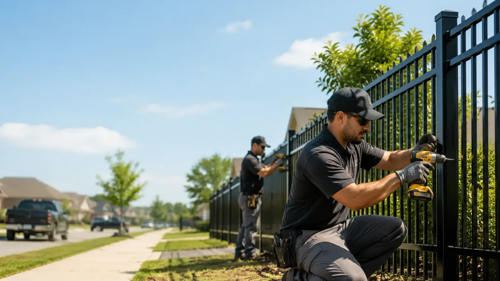 Metal Fence Installation in Middlefield, CT